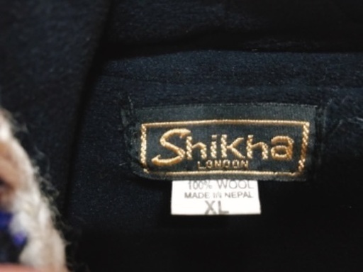 民族　刺繍　ジャケット　織り　黒　スパンコール　エスニック　パッチワーク
