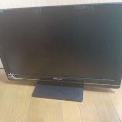 SHARP液晶テレビ24インチ　2012年製ジャンク