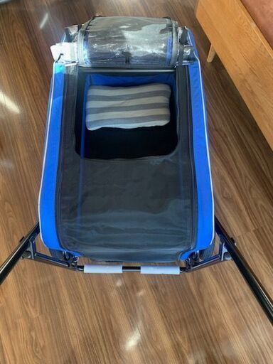 その他 エアバギーキャリッジ 大型犬用 台車ルーフセット ブルー