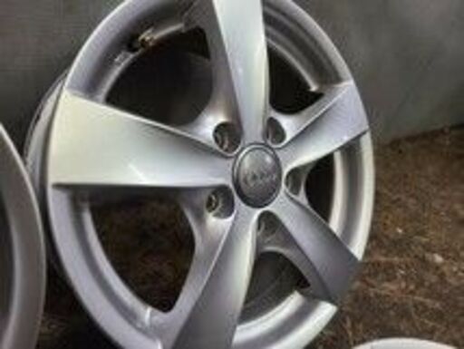 TAS JAPAN 社外ホイール 15インチ 4本 6J5HPCD112+47 audi純正センターキャップ audi/A3等　(VHI205) クレジットカード QRコード決済可能 TAS JAPAN 社外ホイール 15インチ 4本 6J5HPCD112+47 audi純正センター