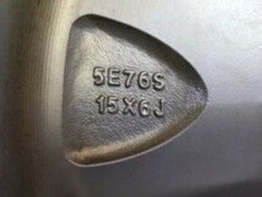 TAS JAPAN 社外ホイール 15インチ 4本 6J5HPCD112+47 audi純正センターキャップ audi/A3等　(VHI205) クレジットカード QRコード決済可能 TAS JAPAN 社外ホイール 15インチ 4本 6J5HPCD112+47 audi純正センター