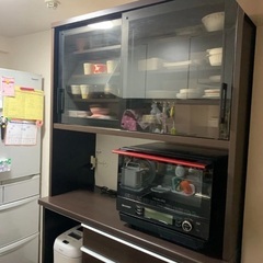 【ネット決済】食器棚カップボード