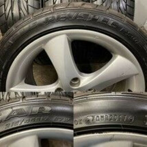 【GOODYEAR EAGLE REVSPEC RS-02 215/45R17】夏タイヤ【MAZDA アテンザ 純正ホイール 17インチ 7J5HPCD114.3+55】2017年製 バリ溝 (MTA276)クレジットカード QRコード決済可能