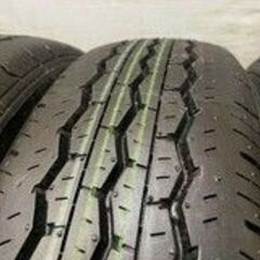 新車外し BS ECOPIA RD613 195/80R15 107/105N LT 15インチ 夏タイヤ 4本 2020年製 ハイエース キャラバン等　(MTE215)クレジットカード QRコード決済可能