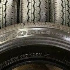 新車外し BS ECOPIA RD613 195/80R15 107/105N LT 15インチ 夏タイヤ 4本 2020年製 ハイエース キャラバン等　(MTE215)クレジットカード QRコード決済可能