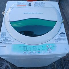 2013年式洗濯機５キロ、乾燥付き