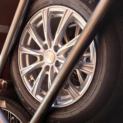 未使用品 夏タイヤ&ホイールセット DUNLOP GRANDTREK ST30 225 65 R17 