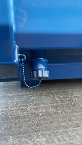 ☆美品☆アームロール用 コンテナ箱 4t 一枚扉 板厚床4.5mm 水抜き2