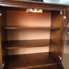 ♪飛騨産業/キツツキマーク 飾り棚/コレクションボード 上下分割♪