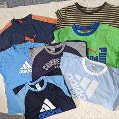【ネット決済】男子150スポーツブランドTシャツ半袖と長袖