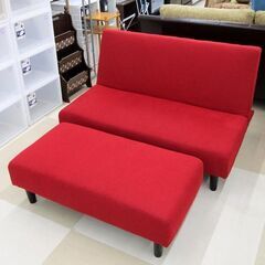 ☆ジモティ割あり☆ Leatherworld 2人掛けソファ ブラック H85×W200