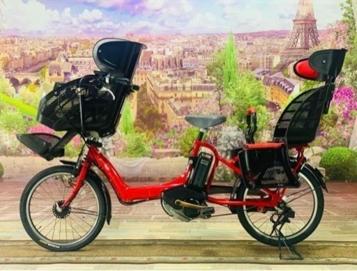 D33D電動自転車M33M/超高性能8アンペア/保証/新品タイヤ/ヤマハ