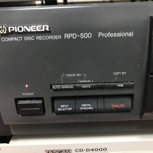 パイオニアRPD-500 - 楽器