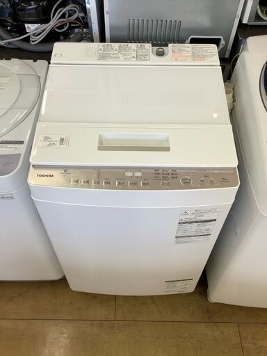 【トレファク花小金井店】TOSHIBA/8.0kg/2018年製/全自動洗濯機/簡易乾燥機付き洗濯機/洗濯機/乾燥機/中古洗濯機/格安洗濯機/武蔵野市/小平市/小金井市/国分寺市/杉並区/【トレファク花小金井店】