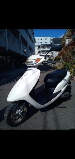 【配送可\u0026整備済】ホンダ　ディオ　ホワイト　キャブレター　原付　バイク　50cc　スクーター
