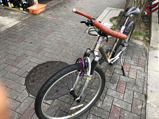 【中古】高級MTB　オンロードカスタム　MIYATAフレーム　STXメイン