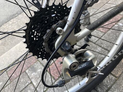 【中古】高級MTB　オンロードカスタム　MIYATAフレーム　STXメイン