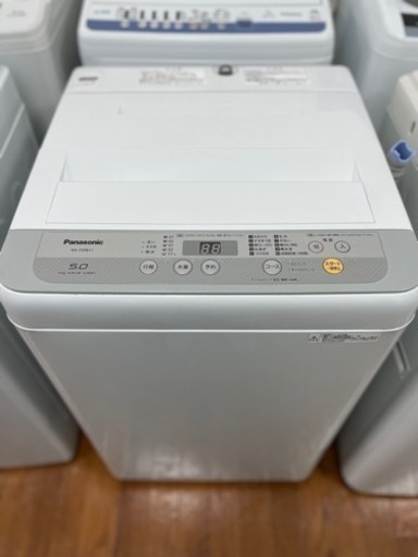 送料・設置込み　洗濯機　5kg Panasonic 2018年