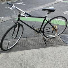 【お話中です】クロスバイク Blue Point 自転車カバー付き