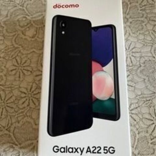 Galaxy A22 5G docomo ブラック docomo Galaxy ブラックA22 5G ギャラクシー