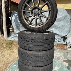 スタッドレスタイヤ　ブリザックVRX　アルミ OZ　４本セット　