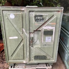 希少】【残り3個早い者勝ち‼︎】米軍 FRP 軽量 コンテナ④