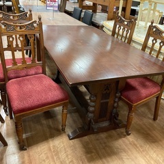 C1*223[ご来店頂ける方限定]ダイニング5点セット