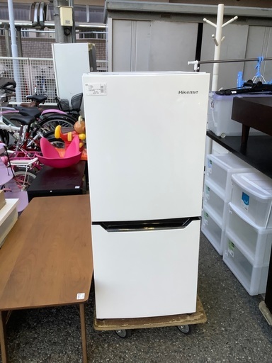 安心の6ヶ月保証付！！ Hisense　2ドア冷蔵庫　HR–D1301  2017年製