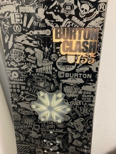 Burton 155cm clash BURTON バートン CLASH 155cm ビンディング