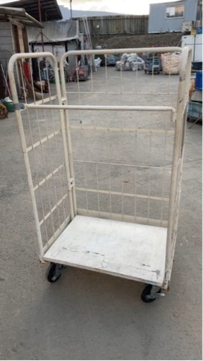 ★中古★カゴ台車 (白) 1台6,000円セール 早い者勝ち
