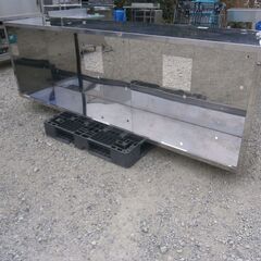 ☆中古品 業務用 厨房用品 ステンレス レンジフード 2800ｘ550ｘ900㎜① ☆