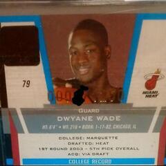 D.ウエィド直筆サイン シリアル付 #/1250