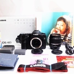 おすすめ一眼レフ☆Canon EOS 40D☆高画質☆初心者おすすめ☆ おすすめ一眼レフ❤️Canon EOS 40D❤️高画質❤️初心者