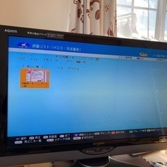 SHARP AQUOS ブルーレイ BD-S570 レコーダー　純正リモコンセットGB160PA