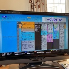 SHARP AQUOS ブルーレイ BD-S570 レコーダー　純正リモコンセットGB160PA