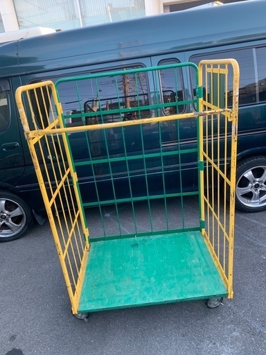 カゴ台車　中古　残り1台　カゴ車