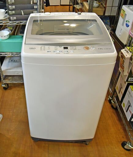 ●2020年製●AQUA アクア　7.0kg 全自動洗濯機　AQW-GP70H 中古品