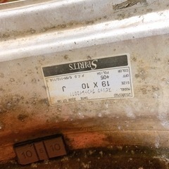 19インチホイール/爆リム＆希少オフセット