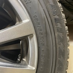 ブリヂストン冬タイヤとホイール4本セット