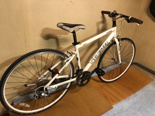 大阪・兵庫【ルイガノ】LGS-CHASSE EX クロスバイク 白