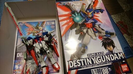 1 100 デスティニーガンダム 弁当 伊勢崎の模型 プラモデルの中古あげます 譲ります ジモティーで不用品の処分