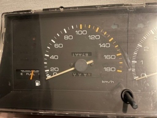AE86前期スピードメーター