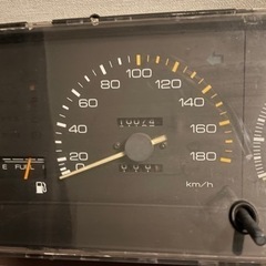 【ネット決済・配送可】AE86前期スピードメーター