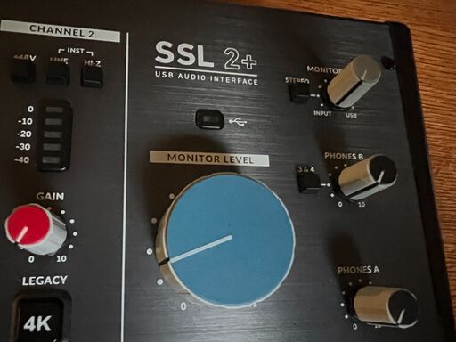 SSL2＋ （Solid State Logic） 値下げしました。