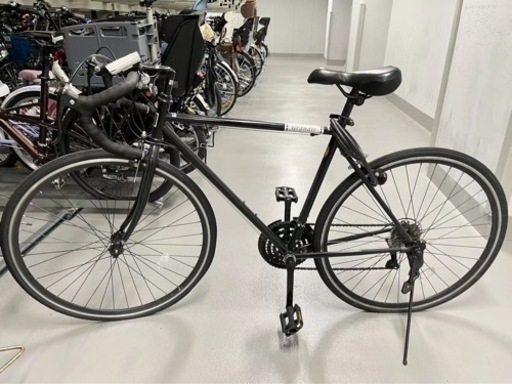 Grandir ロードバイク　自転車　ロック／LEDライト付き