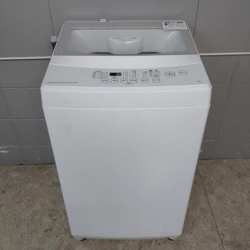 大注目 ニトリ 全自動洗濯機 2019年製 6kg - 洗濯機