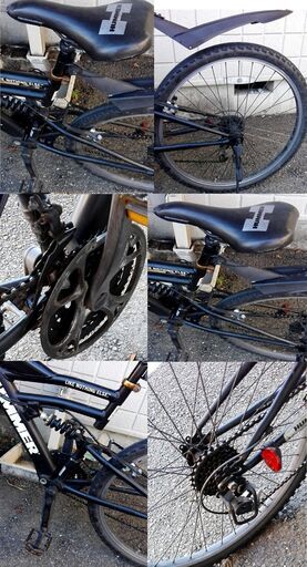 名古屋市内配達無料26インチマウンテンバイクフルサスペンション