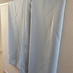 テキスタイルデポ「Textile Depo」日本製　青　カーテン...