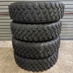 ヨコハマ MT-14 195/65R15 2本 フルピン スパイク ADVAN MT-14 