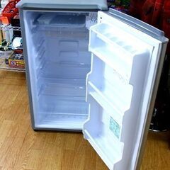 西岡店 冷蔵庫 75L 2020年製 アクア AQR-8G 1ドア シルバー 右開き 100L